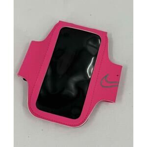 Nike Pink Clear Front Sport Armband‎ With Hook And Loop